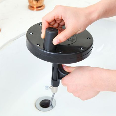 Ventouse de toilette manuelle, pour une utilisation pratique lors de l'entretien, de la réparation et du bricolage.-AquaForge (1/5)