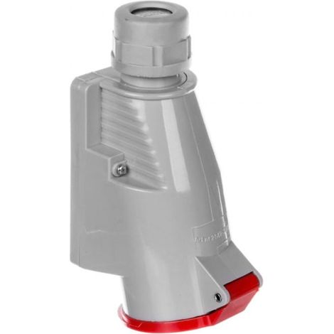 Feste Isoliersteckdose 5P 32A 250/400V rot IP44 2642-126