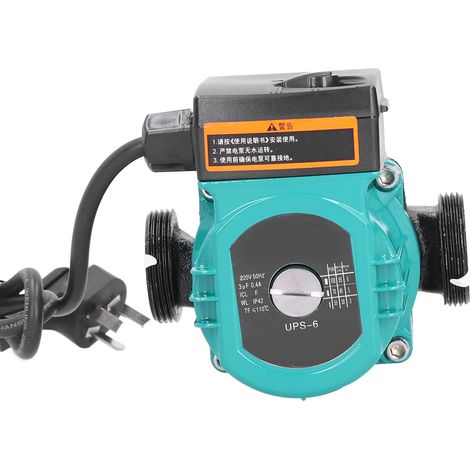 Pompe de circulation automatique UPS6 3 vitesses silencieuse AC220V 100W 1,5 pouce (1/5)