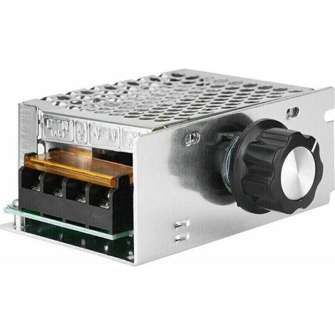 YMYNY Variateur pour Moteur 220V, Régulateur de Tension AC 4000W, Variateur de Tension 220V, Variateur de Vitesse pour Moteur, Régulateur de Vitesse pour Moteur électrique Variateur (1/4)