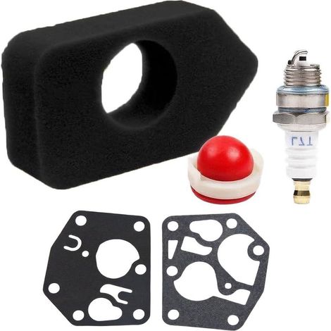 pour mousse Carburateur pour Moteur 2T pour 4t pour mousse pour mousse noire dense, filtration pour efficace, compatible 2T et pour 4t, installation outil, moteur fluide (1/5)