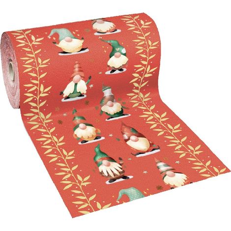 Tapis De Couloir Noël Tapis D'Allée Entrée Trottoir Intérieur Extérieur (A) - 100x300 Cm (1/4)