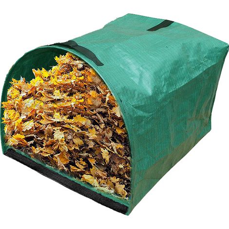 Sacs à feuilles de jardin, sacs de stockage de feuilles, sacs de nettoyage des mauvaises herbes de jardin de grande capacité (1/5)