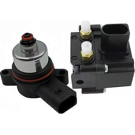 Bloc de vannes de suspension pneumatique et électrovanne de compresseur pour BMW Série 5 et 7 F02 F15 F07 F11 37206864215 37206784137 37206789450 (1/5)