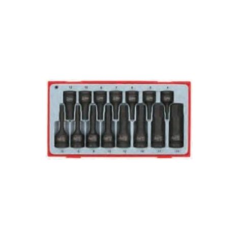 TENGTOOLS 151410107 SET BUSSOLE AD IMPATTO 3/8 1/2 ESAGONALI TT9015HX (1/2)