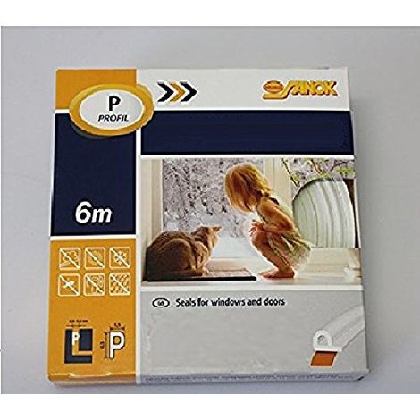 JOINT CAOUTCHOUC 6M P BLANC - USZ 6 P BI