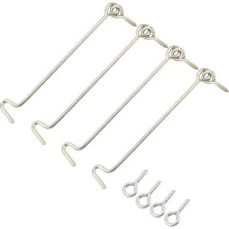 Porte-fenêtre de 5.5 pouces, porte-fenêtre, porte-clés, porte-câbles, 4 pièces (1/5)