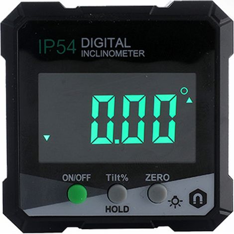 Inclinomètre numérique 4x90° IP54 avec écran LCD magnétique et affichage vert DLW30 GRD (1/5)