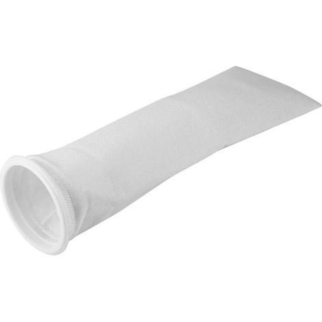 Chaussette filtrante aquarium coton 10,2 x 40 cm réutilisable pour eau cristalline