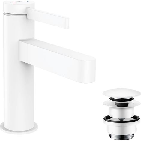 hansgrohe Finoris Einhebel-Waschtischarmatur 100 mit Push-Open (1/4)