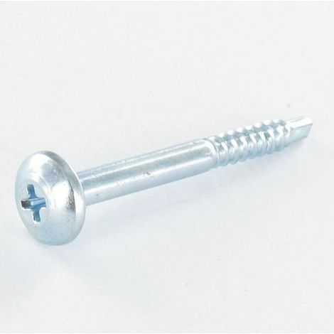 Vis autoperceuse Tête cylindrique bombée TCB Phillips 2.9X29 Acier zingué-10 pièces