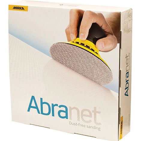 Carta abrasiva Mirka abranet ace p80 grani ceramici aspirazione