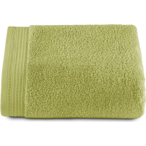 Grandes Serviettes de Bain - Serviettes de Bain - 1 Serviettes de Douche - 70x140 cm - 100% Coton - 600 Grammes - Citron Vert (1/5)