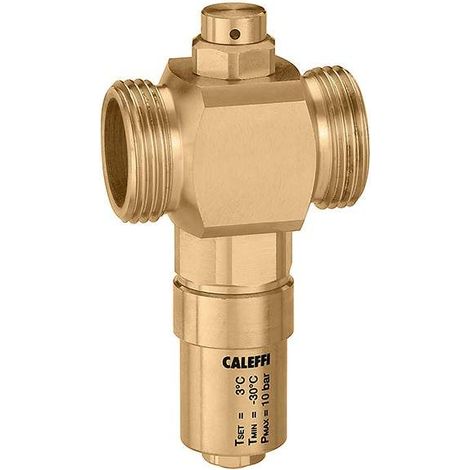 Valvola antigelo con corpo in ottone Caleffi 108 iStop® 1 1/2"