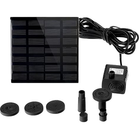 Pompe à eau submersible solaire pour fontaine 150 L-H (1/5)