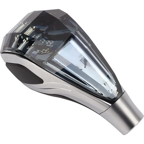 Tête de Pommeau de Levier de Vitesse à LED, Bouton de Commutation Automatique en Cristal à 7 Couleurs activé par Contact, Pommeau de Levier de Vitesse de Voiture, Idéal pour le de de Voiture (1/5)