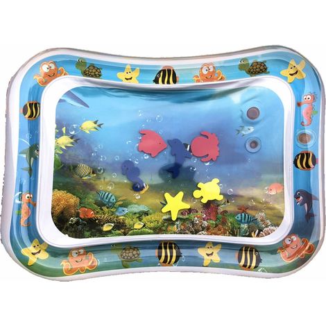 Tapis gonflable premium pour jeux d'eau, idéal pour les bébés et les tout-petits (1/2)