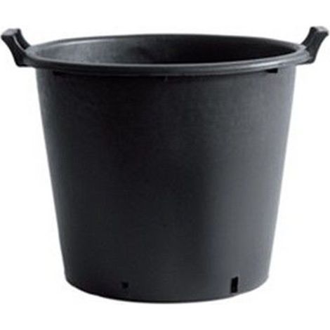 Tiesto Maceta Contenedor Redondo con Asas. 50 X 40 Cm. 50 L