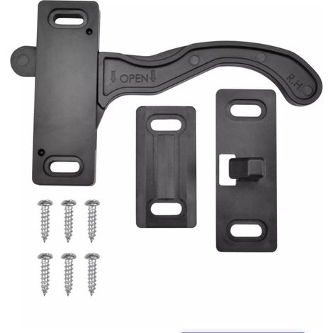 Latch Porte Rv - Serrure À Enclenchement Pour Porte De Camping-Car - Compatible Porte Moustiquaire - 1 Pièce (1/5)