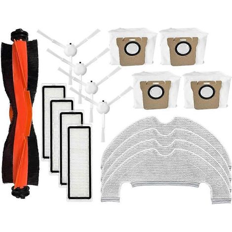 Filtre de Robot Aspirateur X10 / B102GL HEPA Filtre Serpillière Cloths Rag Sac à poussière de remplacement Spare Accessoire (1/5)