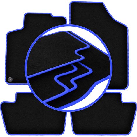 Tapis de sol Carlux bleus pour : Citroën C4 II berline, break (2010-2018) (1/5)