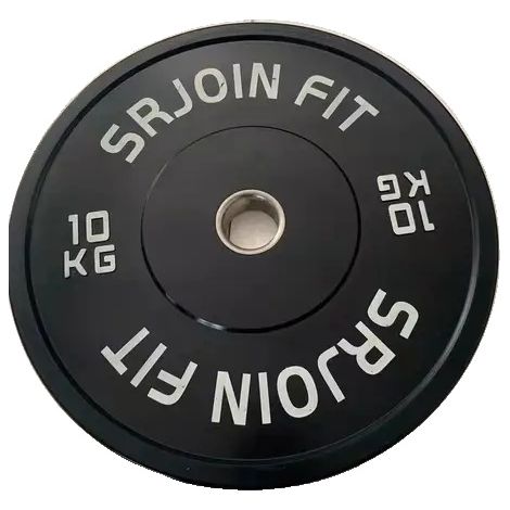 Mancuerna recubierta de goma, versátil para entrenamiento de fuerza, 10 kg (1/2)