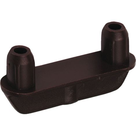 Hettich – Patin pour meuble en plastique brun – Longueur 35mm – Pour montage intérieur – Compatible SysLine S et Top Line (1/5)