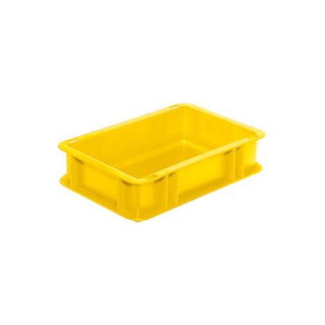 LA-KA-PE Stapeltransportkasten 300x200x75mm gelb