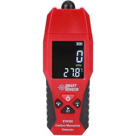 ST9700 Handliches Kohlenmonoxid-Messgerät CO-Gastester Luftqualitätsmonitor Detektor Anzeige