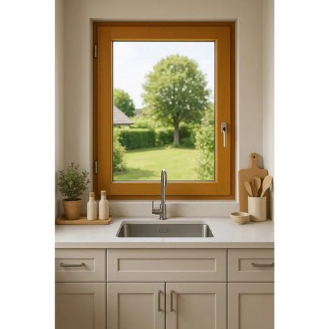 Fenster gd-menuiseries 1 leaf Doppelverglasung Argon Gas