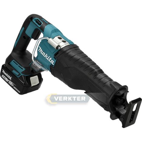 Scie sauteuse Makita DJR187RTE 18 V 2x5 0 Ah accu.