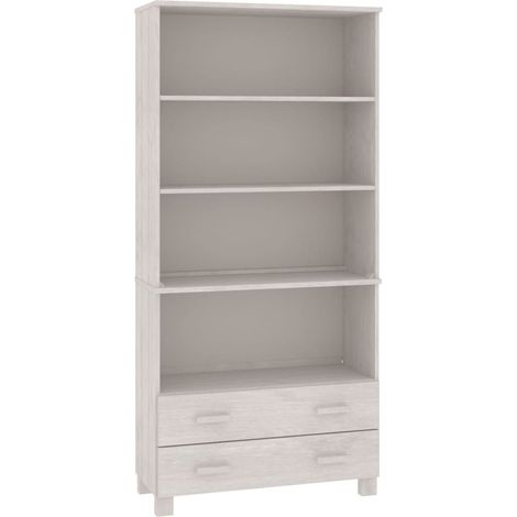 Credenza HAMAR in Legno Massello di Pino Bianca vidaXL (1/5)