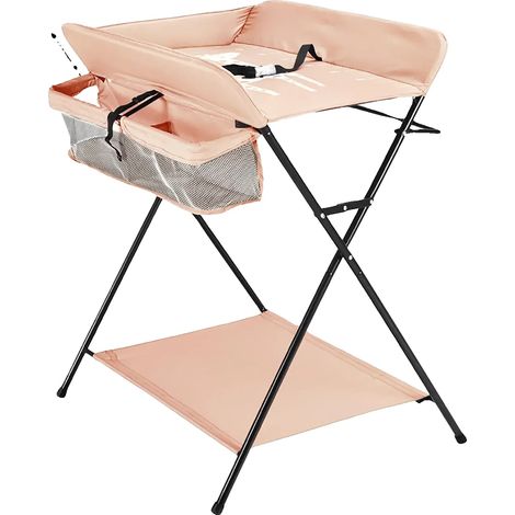 Table à langer pliable, design portable, avantages ergonomiques, kaki (1/2)
