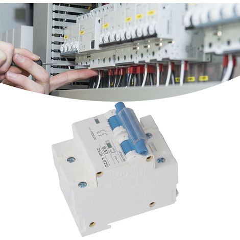 Interrupteur sectionneur CC haute intensité 2P 10 kA CC 500 V pour systèmes photovoltaïques solaires, disjoncteur CC DZ47-125ZD125 (1/5)