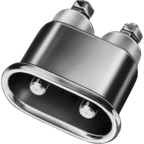 Kalthoff 344009 Warmgeräte-Steckverbinder 344 Stecker, Einbau vertikal Gesamtpolzahl: 2 + PE 16 A Me