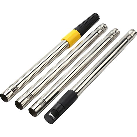 Extension Pole - Retractable Paint Roller Pole - Stainless Steel Telescopic Cleaning Rod - For Ceilings Walls - 4-Piece Set (1/4)
