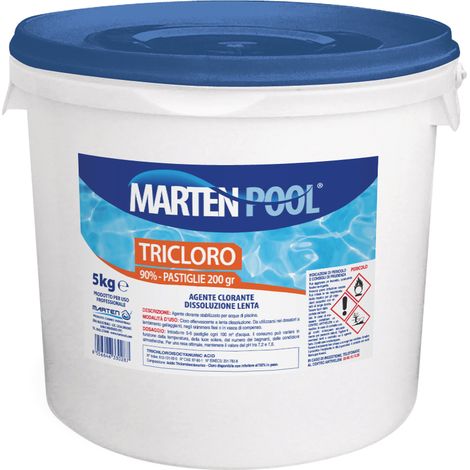 TRICLORO IN PASTIGLIE 200 GR. kg. 5