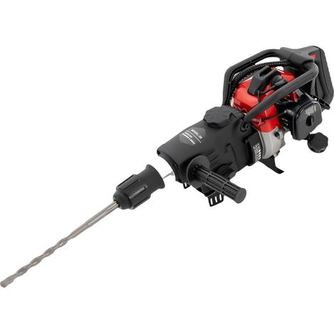 Martillo rompedor, potente motor de 1000 W, alta energía de impacto de 30 J, rojo. (1/2)