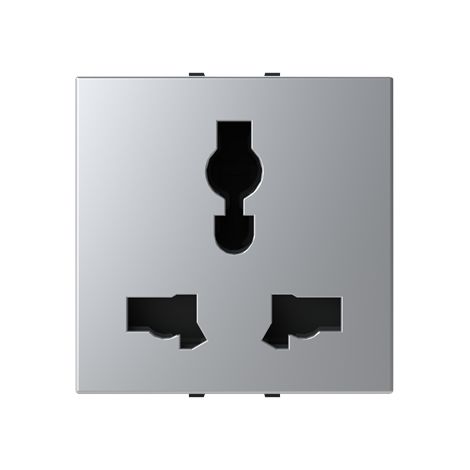 Prise Universelle Platine 2CLA223900N1301 ABB N2239PL (1/3)