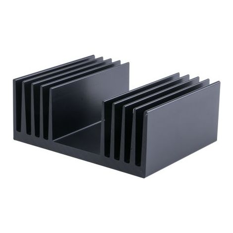 Dissipateur thermique RS PRO 100 x 125 x 50mm, 1°C/W ( Prix pour 1 )