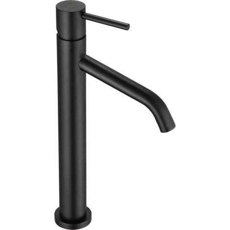 Mexen Rumba grifo de lavabo alto, negro - 73510-70 (1/2)