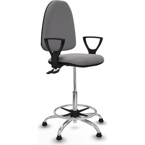 Piqueras y Crespo BFN05RT Silla de oficina Gris Alta (1/2)