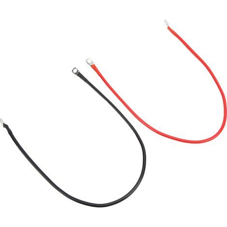 RiToEasysports 10 Câbles de Batterie AWG Câbles d'onduleur de Batterie de Batte de 50 Cm PVC Copper pour Voiture Solar Marine RV Motorcycle. (1/5)