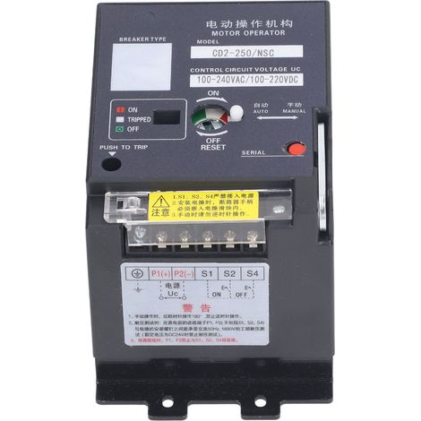 Elektrischer Fernantrieb mit Schutzschalter und Installationszubehör für 220 V Wechselstrom (1/5)