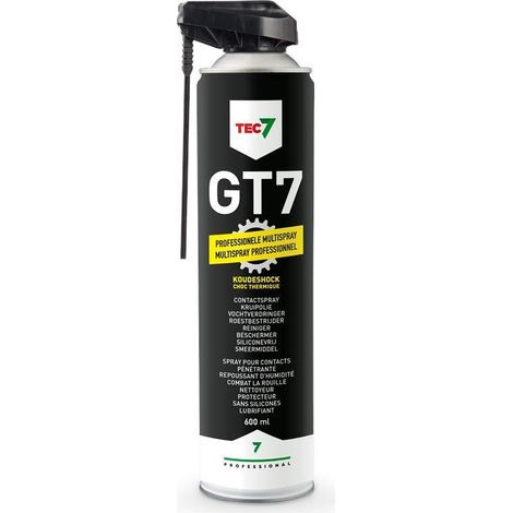 Tec-7 GT7 spray transparente desoxidante y lubricante