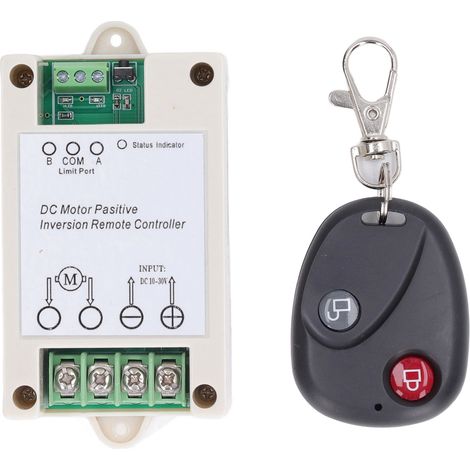 Actionneur linéaire électrique JS TGZ U1 100 N 24 V CC, course de 50 mm, engrenages métalliques, moteur poussoir, tige de poussée, contrôleur et télécommande (1/5)
