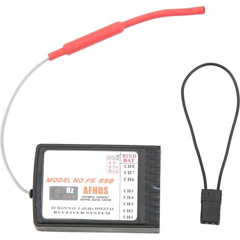 Récepteur FS R9B 2,4 GHz 8 canaux pour radiocommande FSTH9X FST6 FSGT2B FS CT6B (1/5)