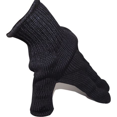 Paire de Gants Anti Coupures, La Protection De Niveau 5，Métal Boucher Couper Preuve Poignarder Protéger Gants Mitaine,Meilleure Protection Contre Les Coupures du Quotidien Couteau Cuisines, Jardinage (1/5)