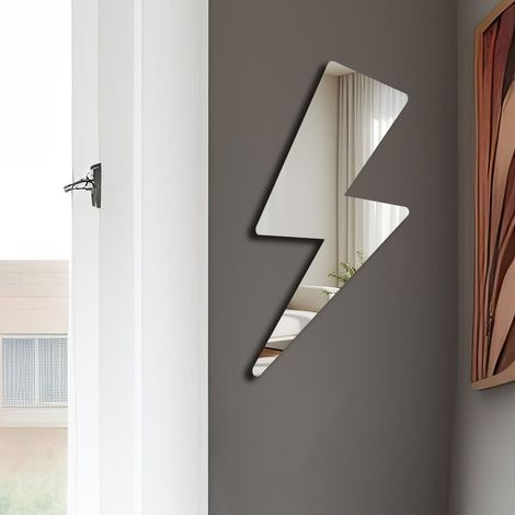 Espejo decorativo, espejo de pared, accesorio para el hogar. (1/4)