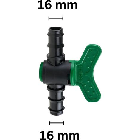 vanne d'arrêt 25 mm PE vanne à bille conduite d'agua irrigation Absperrventil (1/5)